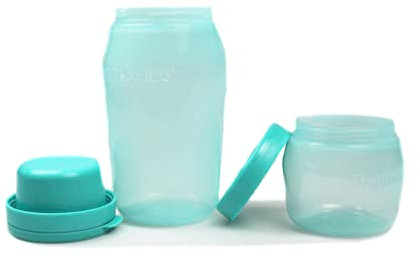 Tupperware Set di contenitori universali 825 ml + 325 ml Turchese Chiaro