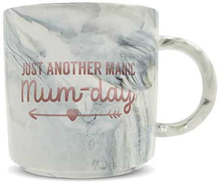 Hippowarehouse Just Another Manic Mum-Day Printed Mug Various Colour Options Ceramic Cup Kitchenware 11oz