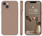 WXX für iPhone 14 Hülle Silikon Case, Handyhülle für iPhone 14 Ultra Dünn mit Microfiber, Flüssig Silikon Gel Gummi Kratzfeste Schutzhülle Matt Hülle für iPhone 14 6.1'' 2022 Braun