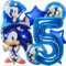 Geburtstagsballons Deko, Hedgehog Luftballons, Party Dekoration Ballons, Geburtstag 5 Jahr, Folienballons für Jubiläum, Geburtstagsfeier