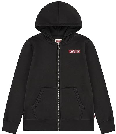 Levi's LVN Boxtab Full Zip Hoodie Felpe con Cappuccio Bambini e Ragazzi