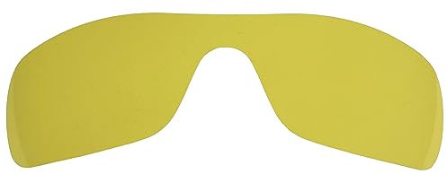 Remplacement oakley Batwolf OO9101 Sunglass/1,5 mm polarisé/facile à installer (Yellow no-polarized)