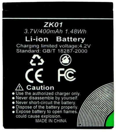 AGFA Photo ZK01 Li-on Battery Compatible with Agfa DC5200 Compact Camera
