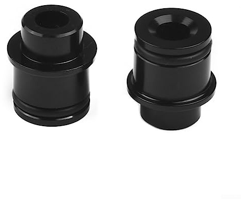 ARMYJY Adaptador de conversión de eje pasante de 12/15 mm a 9 mm de liberación rápida/QR Hub compatible con Hope, etc. (2 piezas de 12 a 9 mm)