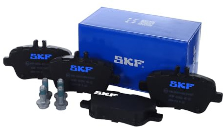 SKF Scheibenbremse Bremsbelag VKBP 90056-4er Set - Position Hinterachse Höhe 77 mm Länge 134 mm Breite 83 mm Dicke 18,4 mm - OE Qualität