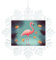Flamingo-Weihnachts-Schneeflocken-Hängeornament, Weihnachtsbaumschmuck, Heimdekoration, Weihnachtsdekoration, Heimbüro, Geschenkideen.