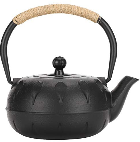 Théière en fonte de 0,6 L, bouilloire à thé Vintage, ustensiles de thé de Style japonais