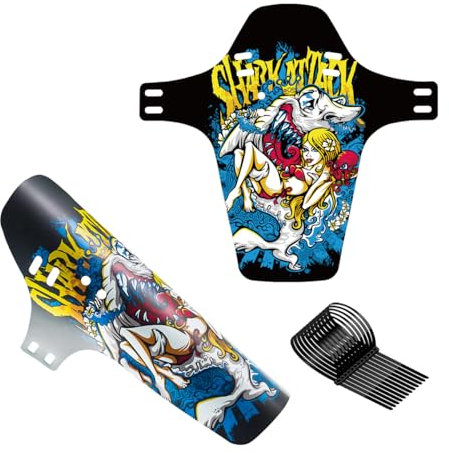 Chooee MTB schutzblech,Mountainbike hinten und vorne Mudguard für 26/27.5/29 Zoll Fahrrad schutzbleche.