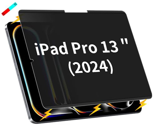 Thorani 360 Grad Blickschutzfolie Magnetisch - für Apple iPad Pro 13 (2024)