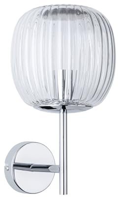 Paulmann 71140 Selection Bathroom Wandleuchte Ruya IP44 E14 230V max. 20W Glas, Chrom Badbeleuchtung