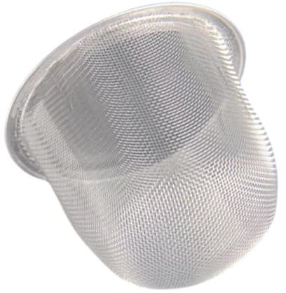 F Fityle Infuseur à thé en Acier Inoxydable, Filtre à thé en Feuilles Mobiles, Filtre de théière Portable de Remplacement pour ingrédients de cafetière Chaude, 6CM