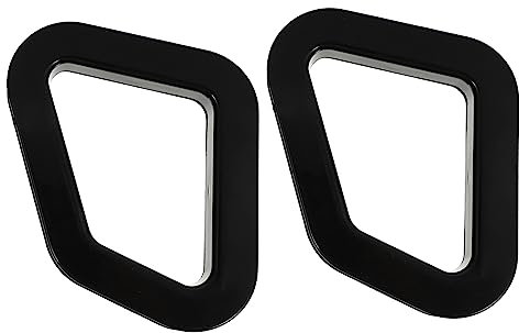 JEWEDECO 2sets Accessori Per Sedia Da Gioco Di Fibbia Nera Per Chair Fittings Facile Installazione e Compatibilità Per Sedie Da Ufficio e Gaming