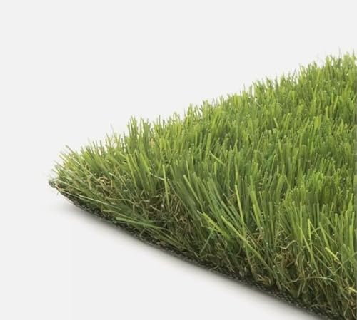 40mm Artificial Grass Green Garden Realistic Fake Lawn Astro Turf 2m & 4m Width (2m x 1m)
