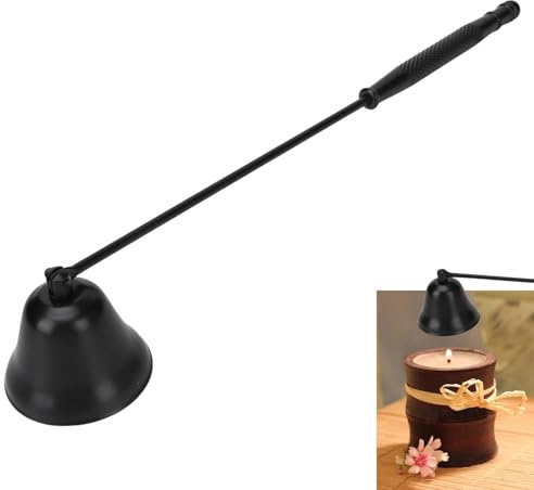 Lyivisk Kerzenlöscher mit langem Griff, Dochtlöscher für Kerzen, stilvolles Zubehör für Zuhause, Candle Extinguisher für Wohnzimmer, Schlafzimmer und Geschenkidee