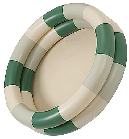 BAFOVY Aufblasbarer Kinderpool, Aufblasbarer Pool aus PVC-Material für Im Alter von 3–6 Jahren, Tragbares, Faltbares Design mit Verdicktem Material für Wasserspiele Im Innen- und Außenbereich