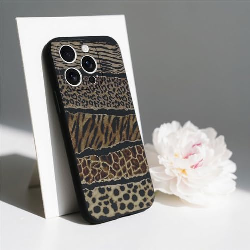 PAIXIKYZ Kompatibel mit Samsung Galaxy M135G Speziell Bemaltes Leopardmuster TPU Stoßdämpfende Weiche Hülle