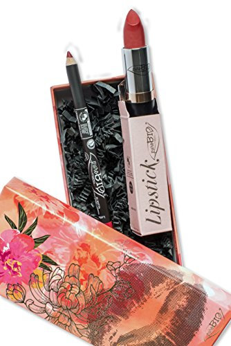 Confezione Regalo Lipstick rosso + Lipliner rosso cremisi