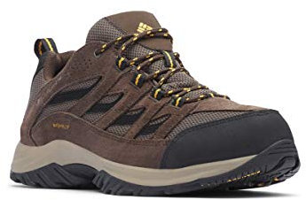 Columbia Crestwood WP, Scarpe da Trekking Basse Uomo, Mud/Squash, 40 EU