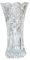Slymeay Vase à Fleurs en Verre épais pour décoration d'intérieur, Vase de Mariage ou Cadeau – 19,1 cm de Haut x 4 de Large, Transparent, avec boîte colorée