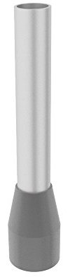 100 Stück E 4/12 Aderendhülsen isoliert grau 4mm2/12mm E4012 Elpromet 0248
