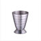 75ml Jigger Bar Craft Dual Spirit Measure Cup Stainless Steel Bar Measuring Cup Multifunction Wine Cocktail Bartender Ounce Cup Bar for Outdoor Indoor Party Silver