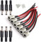 RUNCCI-YUN 5.5 x 2.1 MM 10A DC Power Jack Socket with Mount Connector Adapter, Female Panel Mount Socket with Cable & Barrel Jack Plug