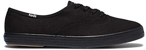 Keds Damen Champion Organic Cotton Core Sneaker, Schwarz, 38 EU