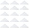 Zaky Lot de 20 protections d'angle en verre de 4 mm - Blanches