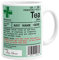 Personalised Prescription Tea Mug, Funny Tea Drinker Gift, Custom Name, DR's Medical Note, Cup, Gifts for Mum or Dad, Birthday, Christmas, Novelty Present