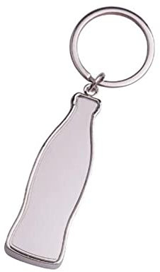 ARFUKA Bottle Opener Keyring Bottle Pendant Soda Beer Bottle Opener Keychain Beverage Bottle Opener Key Holder Women Men Gift for Birthday Christmas Festival