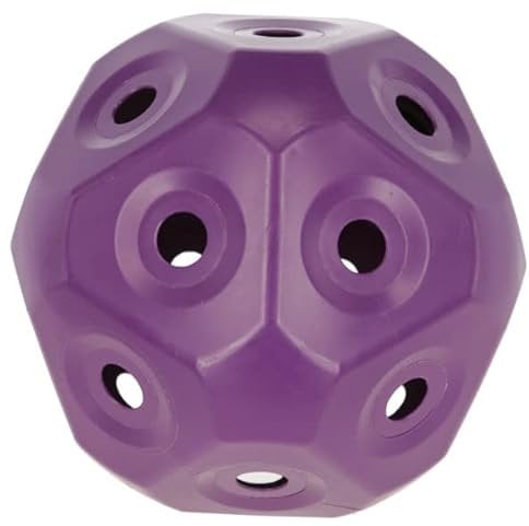 Futterspielball für Kleinpferde / Ponys Pferdspielball Heuball 4cm Öffnungen