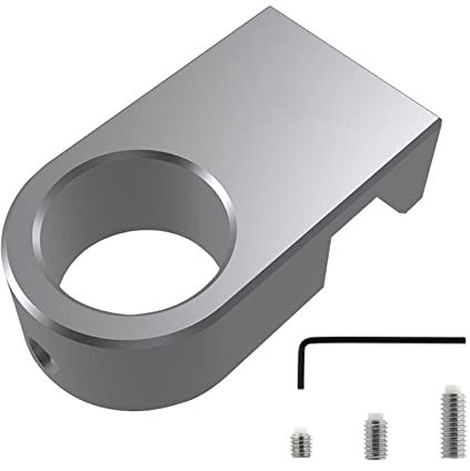 DONGKER Aquarium Wasser Schlauchhalte,Aluminiumlegierung Aquarium Weichschlauch Halterung, Auslaufsicher Acryl-Aquarium Befestigungsclip,Aquarium Rohrschellenhalter