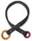 Agatige Climbing Tree Lanyard, 22KN Retrievable Anchor 90cm/35.43inch Outdoor Tree Climbing Safety Belt Tree Rescue Wire Lanyard Anchor Loop Belt with Two Hanging Rings for On-tree Garden Work