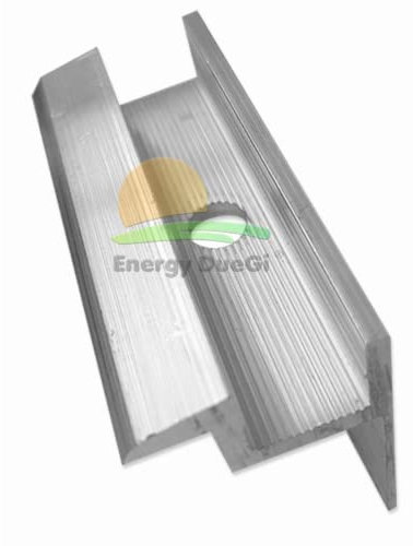 Morsetto terminale per fissaggio pannelli fotovoltaici di altezza/spessore 30 mm