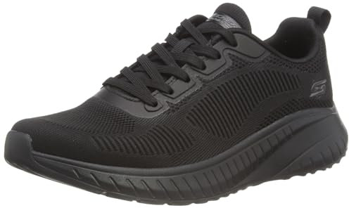 Skechers Equalizer 5.0 Harvey, Zapatos sin Cordones Hombre, Black Nubuck Leather/Trim, 41 EU