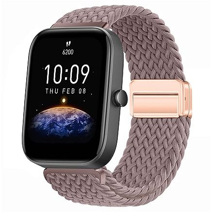 Nylon Armband Kompatibel mit smartwatch AGPTEK LW11,Sport Elastisches Nylon Stoff Ersatzband für smartwatch AGPTEK LW11 banfd und Magnet Schnalle für smartwatch AGPTEK LW11 (9)