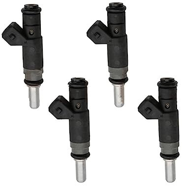 QCHIAN Auto Einspritzdüse 4 Stück 13537506158 7506158 Einspritzdüse Für BMW 1 E87 E46 3 E90 E91 116i 118i 120i 316i 318i 320i 320si X3 E83 Z4 E85 Kraftstoff-Einspritzdüsen