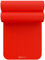 Hop-Sport Gymnastikmatte 190 x 60 cm x 1 cm, Sportmatte - gelenkschonend & rutschfest, Fitnessmatte aus NBR-Schaumstoff + Tragegurt- Rot