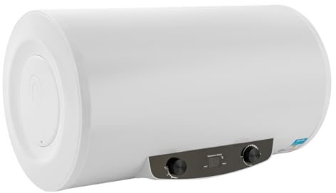 70L Elektrische Wassererhitzer 2000W Warmwasserspeicher 25-75 ℃Säule Warmwasserboiler Wandmontage Wasserboiler mit Temperaturanzeige Heizung Elektroboiler IPX4