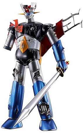 TAMASHII NATIONS Great Mazinger Z Soul of Chogokin Diecast Actionfigur GX-105D Great Mazinger Z Kakumei Shinka Damage Ver. 17 cm