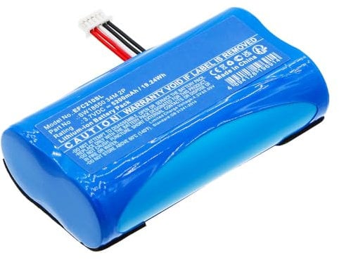 CELLONIC, Battery for Home technology, compatible with Eufy SW18650 34M 2P, SoloCam C210 (3.7V, 5200mAh)