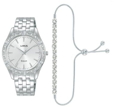 LORUS Damen Uhr Quarz Edelstahlgehäuse RG289XX9