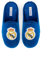 MARPEN SLIPPERS Zapatillas de casa Real Madrid CF Oficiales Temporada 24/25 para Hombre o Mujer, Suela Caucho Diseño Fútbol, Azul, Talla 39