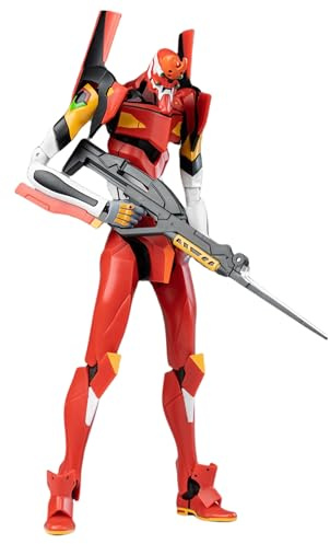 YOLOPARK - Figura di Evangelion, modello in kit da assemblare altamente articolato a forma di umanoide “Arma Decisiva” di Neon Genesis Evangelion, 20 cm (EVA-02)