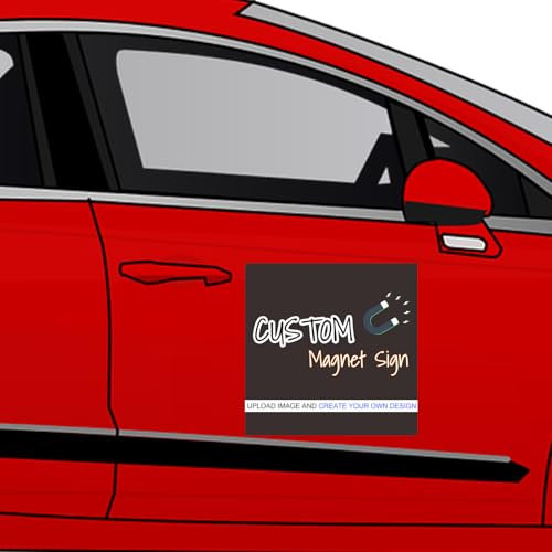 HAOANGZHE Magneti Personalizzato per Auto - Design Unico e Creativo per Decorare la Tua Auto - per Frigorifero, Veicolo, Lavagna Bianca e pubblicità - Regalo Perfetto per Amanti delle Automobili
