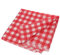 Nappe en tissu pour table de bistrot - Nappe à carreaux - Nappe en coton et lin - Blanc et noir - Résistante à la lumière et à la poussière - Lavable