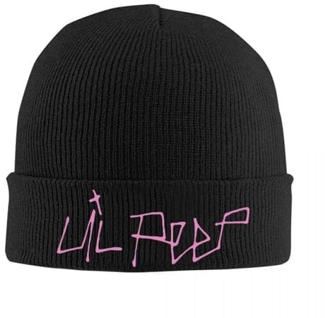 Strickmütze 1-Lil-peep Haube Hüte Beanie Hüte Custom Strickmütze Herbst Hip Hop Erwachsene Unisex Kpop Elastische Kappe Sport Geschenk