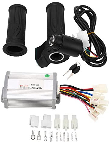 Fahrradmotor -Controller -Kit 36V 800W Aluminiumlegierung Effiziente Wärme Dissipation empfindliche Steuerung Drosselklappe Anzeige Weit