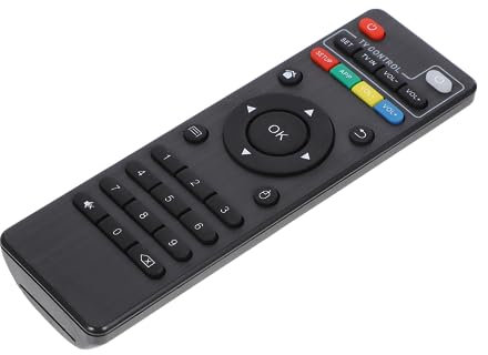 POPETPOP Fernbedienung Für -pro Fernseher Tasten Design Einfache Bedienung Reichweite Energiesparend Und Kompatibel Mit Vielen Modellen