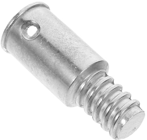 Milisten Aluminum Alloy Threaded Handle Connector 20.4MM for Broom Stick Extension Pole Broom Handle Repair Replacement Threaded Tip Adapter Suitable for Metal Rods and Telescopic Mops